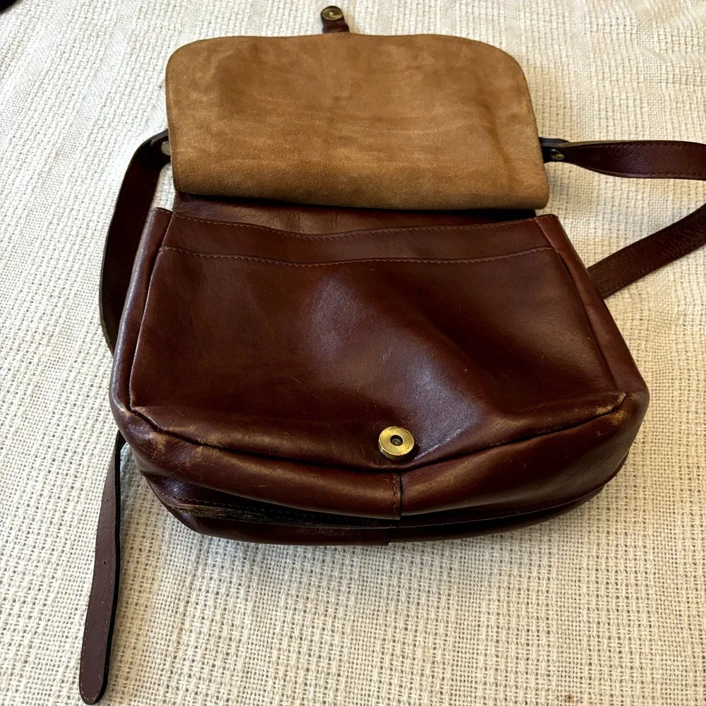 Patricia Nash Women's London Saddle Handbag‎ - Heritage Leather Crossbody Bag